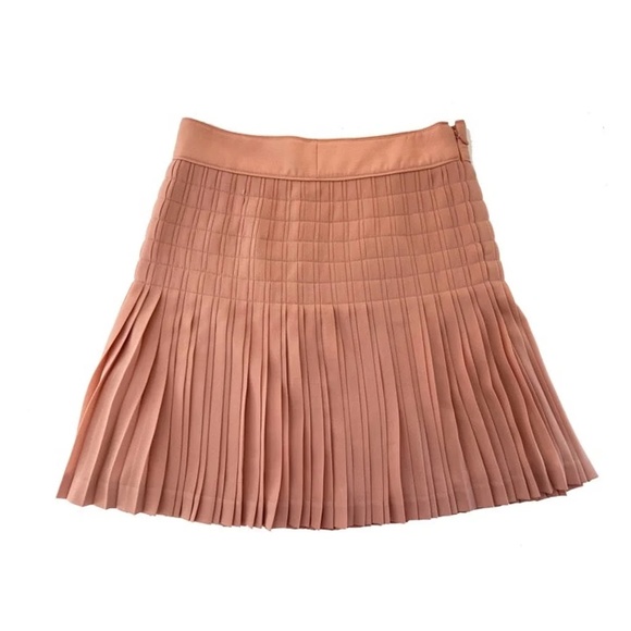 J. CREW Pleated Mini Skirt, Size 00 - Picture 2 of 6